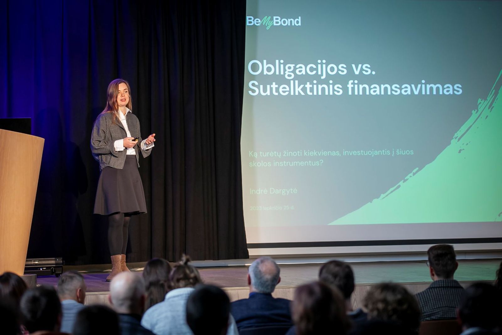 Įspūdžiai iš Investuok metinės konferencijos BeMyBond Indrė Dargytė
