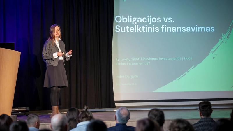 Įspūdžiai iš Investuok metinės konferencijos BeMyBond Indrė Dargytė